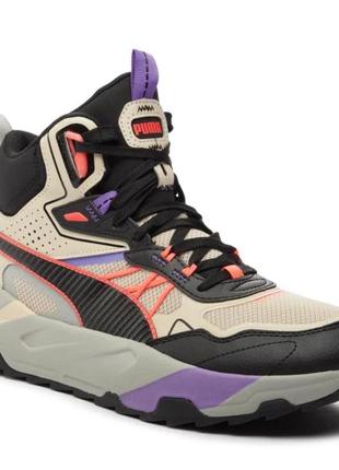 Кросівки, хайтопи puma trinity mid hybrid. оригінал.
