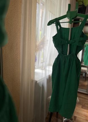 Сарафан льняной zara