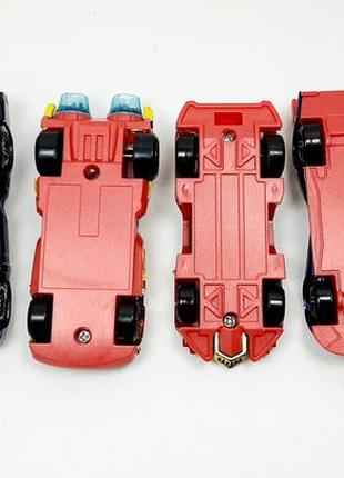 Набор металлических машинок супергерои,