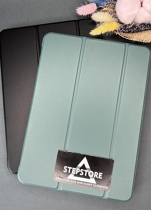 Книжка smart case для ipad pro 5 / 6 2024 2025 11 під шкіру силіконовий протиударний магнітний чохол