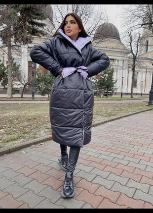 Пальто двустороннее