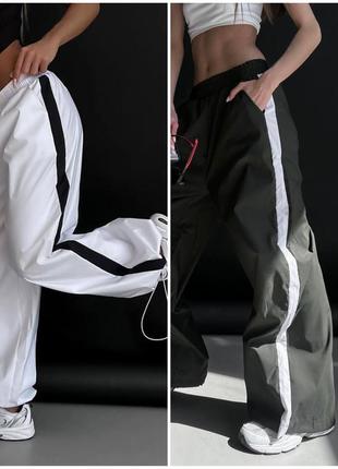 Топ💯 штаны плащевка cargo на фиксаторах