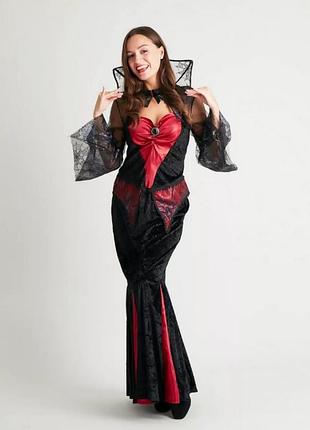 Платье сукня відьма чаклунка вампирша halloween tu р. 42-44 uk 8-10