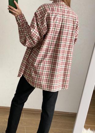 Байкова сорочка в клітинку authentic wear6 фото