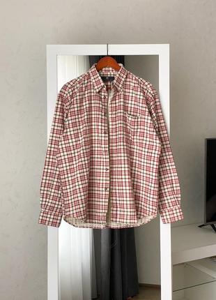 Байковая рубашка в клетку authentic wear