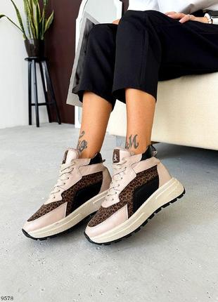 💜стильные высокие зимние кроссовки в наличии и под отшив 💛💙🏆