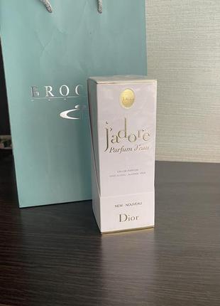 Парфумована вода dior j'adore parfum d’eau, 100мл.