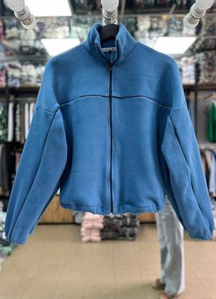 Свитшот флиска женская батник кофта женский осень базовая теплая на флисе флисовая черная бежевая розовая белая серая синяя без капюшона оверсайз