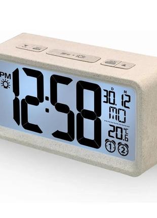 Годинник настільний technoline white