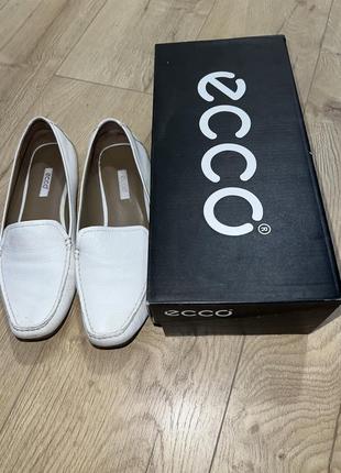 Кожаные мокасины Cozmo ecco6 фото