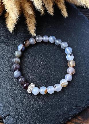 Браслет из агата