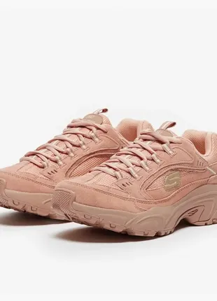 Кроссовки skechers stamina бежевые кроссовки для спорта