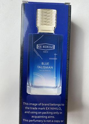 Тестер luxe blue talisman от ex nihilo 60 мл