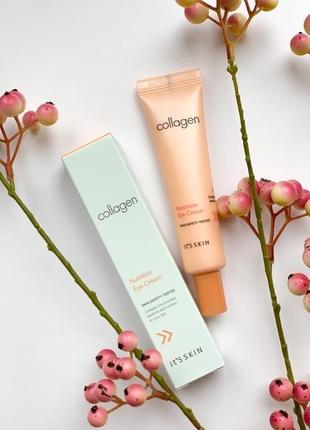 Крем для глаз с морским коллагеном it's skin collagen nutrition eye cream 25 млн.