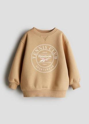 Новий світшот на дівчинку reebok & studio h&m
