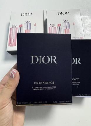 Набор диор dior addict natural glow set