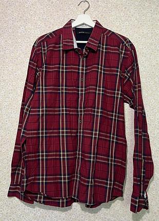 Сорочка рубашка клітинка