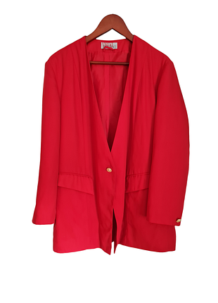 Піджак без лацканів тренд блейзер вінтаж