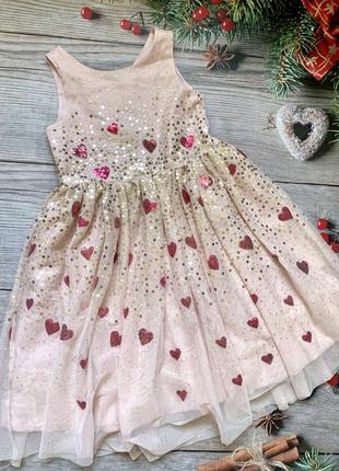 Нарядное платье на девочку h&m