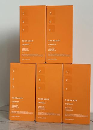 Антиоксидантна сироватка із вітаміном с theramid c-tetra e.f. 30 мл2 фото
