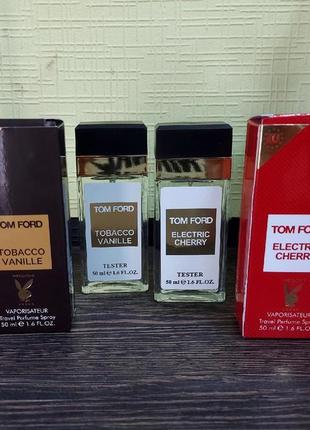 Туалетная вода духи tom ford tobacco vanilla electric cherry тестер