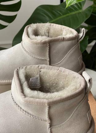 Ugg ultra mini platform light grey 5