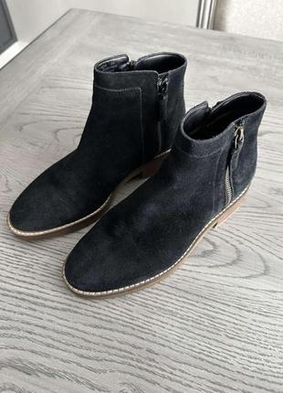 Замшевые ботиночки cole haan