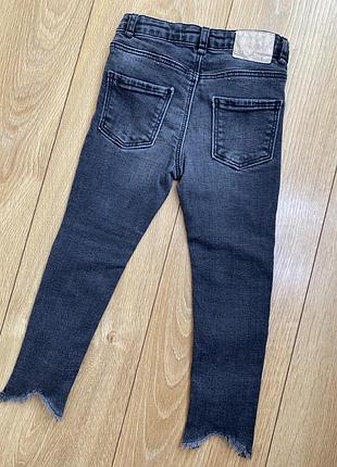 Джинсы для девочки 104 см zara 4