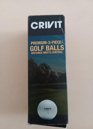 Мячи для гольфа crivit набор 3шт.