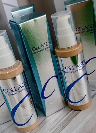 Увлажняющий тональный крем enough collagen moisture foundation spf 15