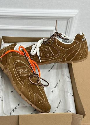 Коричневые келы в стиле миу миу