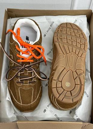 Коричневые келы в стиле миу миу