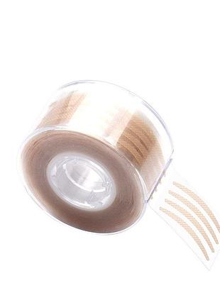 Тонкие бежевые наклейки для коррекции верхнего века, 600 шт форма круглая