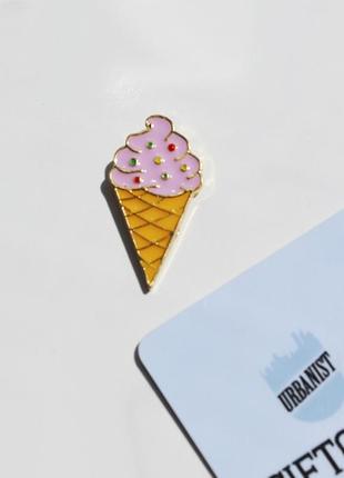 Металевий пін (upn-060) ice cream cone