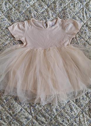 Сукня пишна святкова для маленької принцеси lc waikiki 74-80, 9-12m