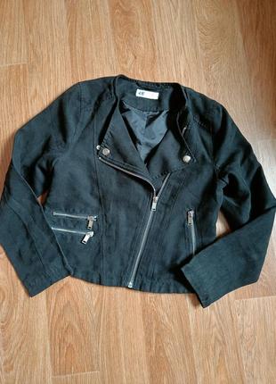 Куртка косуха на дівчинку h&m