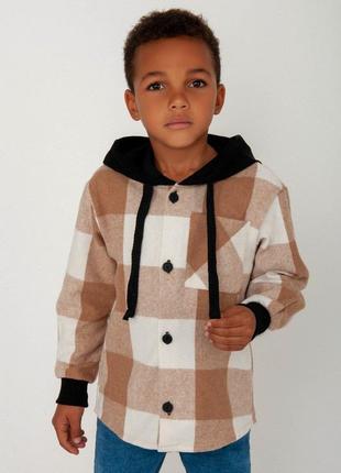 Рубашка теплая для мальчиков 04-2830-93м