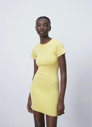 Трикотажна сукня zara