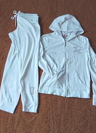Велюровый спортивный костюм s/42-44
