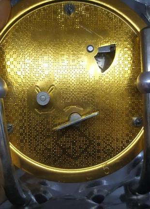 Настольные часы маяк с стекле. на ходу