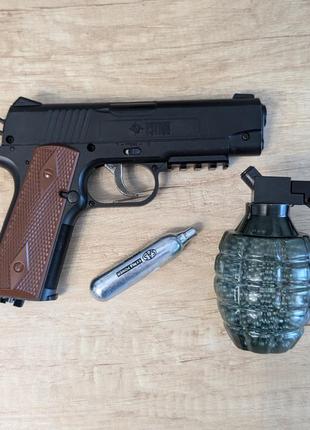 Пневматичний пістолет crosman 1911bb