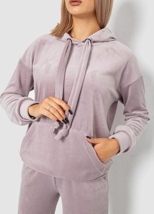 Спорт костюм велюр пудра