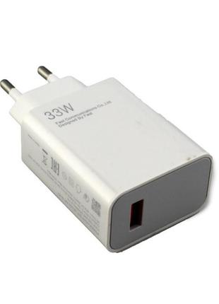 Сетевой адаптер charger 9167 usb 33w white