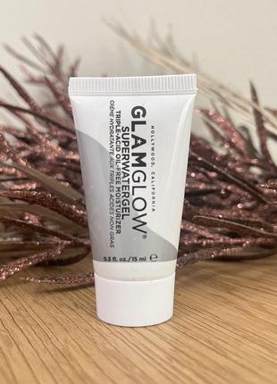 Оригінальний гель для обличчя зволожувальний з кислотами glamglow superwatergel triple acid oil-free moisturizer