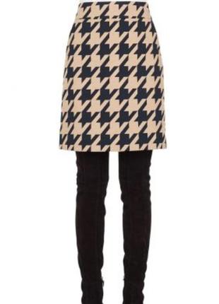 Шерстяная юбка akris punto us12, f44, d42, l