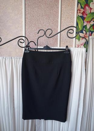 Чудова чорна юбка карандаш zara.