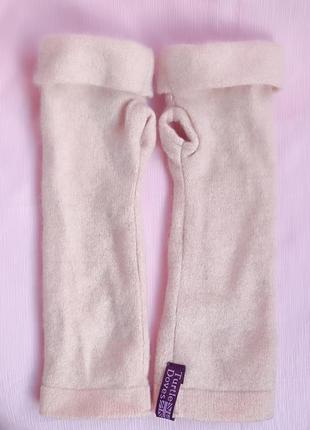 Кашемировые перчатки без пальцев от turtle dowes.