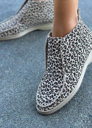 36-41 рр лоферы ботинки натуральная кожа/замша деми/зима черные, бежевые, пудра, бордо