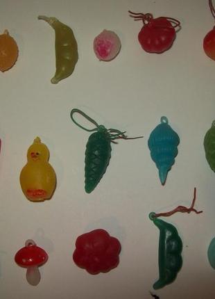 Ялинкові іграшки малютка пластмаса срср