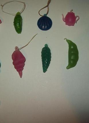 Ялинкові іграшки малютка пластмаса срср